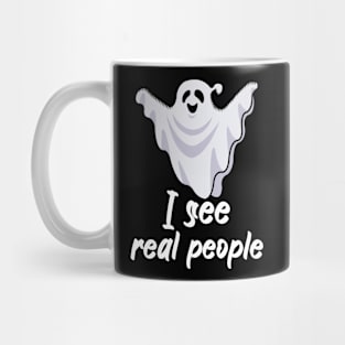 I see real people Mug